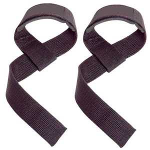 Vente en gros de sangles de poignet en coton d'haltérophilie sur mesure équipement de gymnastique sangles de fitness et de musculation logo personnalisé sangles de couleur noire - Product Image 6