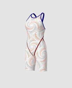 Maillot de bain une pièce élégant pour femmes sur mesure Sexy motif Paisley Monokini maillot de bain pour les vacances à la piscine - Product Image 3