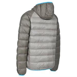 Veste d'hiver épaisse matelassée pour homme, imperméable, respirante, coupe-vent, avec capuche et logo frontal, pour les aventures en plein air - Product Image 5