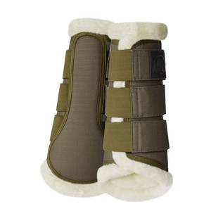 Bottes de brossage d'équitation conçues pour une protection confortable des tendons et des fetlocks absorbant les chocs fabriquées au Pakistan - Product Image 4