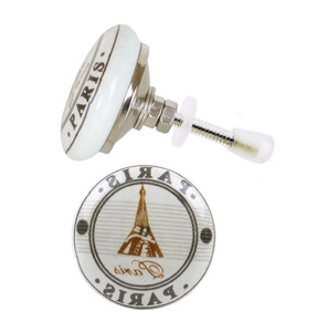 Boutons en céramique à motif Effie pour enfants armoire tiroir poignée de porte tirer pour cuisine salon extérieur entrepôt pour commode - Product Image 2