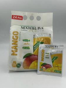 Bebida Instantánea en Polvo con Sabor a Mango, Manzana, Piña y Plátano Mahbuba Premium, Certificada ISO, 11.2g, Bebida Fría, Paquete Cuádruple de 24 Unidades - Product Image 3
