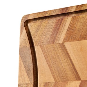 Hot Item Butcher <b>Block</b> <b>Wooden</b> Cutting Boards for Kitchenware Herringbone Serving Board Eco-Friendly Made in Vietnam - Product Image 4