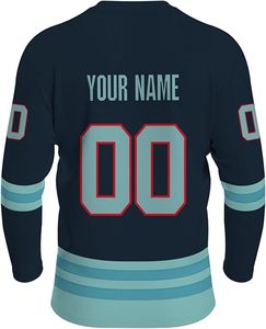Uniforme de hockey sobre hielo de talla grande para adultos Diseño más popular con su propio logotipo - Product Image 4