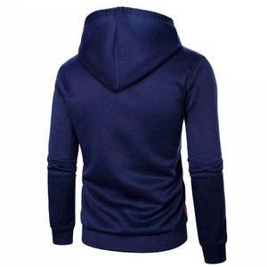 Sudaderas con capucha de manga larga para hombre Precio al por mayor Bloque Color Pullover Último diseño Algodón Logotipo personalizado Sudadera con capucha de invierno para hombre Basics - Product Image 3