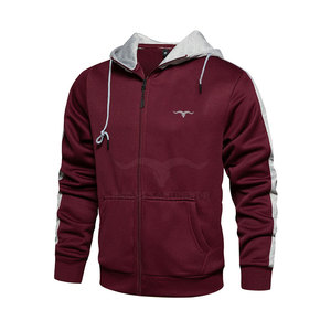 Survêtement d'hiver unisexe personnalisable 100% coton avec design personnalisé, respirant, polyester de haute qualité, fermeture éclair supérieure - Product Image 3