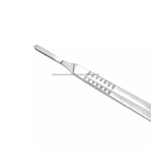 Poignée de scalpel en acier inoxydable de haute qualité n ° 4 et base de poignée BP d'instruments chirurgicaux - Product Image 2
