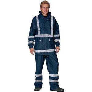 OCEAN <b>Navy</b> Rain Trousers Comfort Stretch Size XXL Essential Rain Gear <b>Accessory</b> - Product Image 1