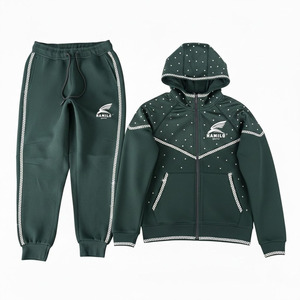 Chándales de Forro Polar para Hombre, Manga Larga, con Cremallera, Estampados, Casuales, para Invierno, Última Moda, Ropa Deportiva Informal - Product Image 4