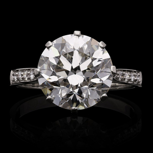 Igi certifié CVD HPHT Lab Grown créé 14k plaqué or massif Solitaire bague en diamant bague de mariage fine pour les fêtes - Product Image 5