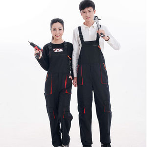 Customized Unisex Custom Logo Reflective Waterproof Fluorescent Inflatable Polyester Work Coveralls with Multi-Pocket Design - Product Image 3