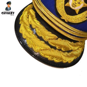 Chapeaux Hommes Officier Cap Date Produit Premium Top Qualité Meilleur Vendeur Officier Casquettes Par CAVALRY SKT COMPANY - Product Image 6