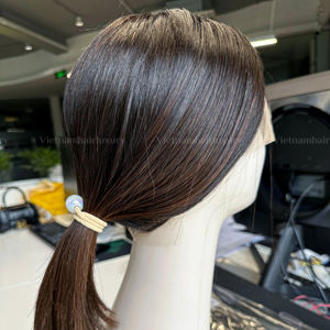 Extensions de cheveux vierges Remy lisses et soyeuses, tissées sur une seule bande, de la plus haute qualité, pour toutes les couleurs - Product Image 2