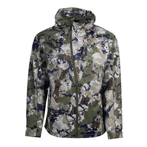 Veste de chasse en softshell légère à motif camouflage solide coupe-vent pour homme Col montant pour la chasse et le camping Veste pour homme - Product Image 1
