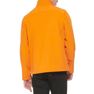 Customized Logo Printing Front Zipper Stand Collar Softshell <b>Jackets</b> <b>Light</b> <b>Weight</b> Men's Softshell <b>Jackets</b> - Product Image 4