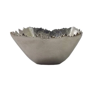 ชามโลหะดีไซน์แบบใช้ทุบสำหรับเสิร์ฟผลไม้อาหารเครื่องใช้ในบ้านหรูหรา - Product Image 6