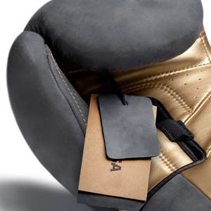 Gants de boxe MMA Sanda professionnels, cuir PU de haute qualité, logo personnalisé, fermeture à boucle et crochet - Product Image 2