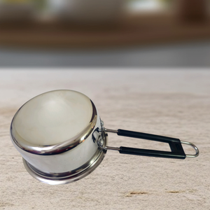 Vkl หม้อซอสสแตนเลสสตีลขนาดเล็กหม้อและกระทะเครื่องครัวเครื่องครัวเตาแม่เหล็กไฟฟ้าขนาด11ซม. เป็นมิตรต่อสิ่งแวดล้อม - Product Image 4