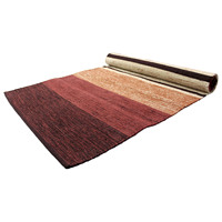 Tapis de yoga 100 % coton, tissu d'ameublement, 200x70/190x70 cm, fait main, facilement lavable, style classique, rectangulaire, d'Inde – Vente chaude