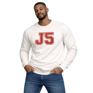 Felpa Girocollo Kappa Alpha Psi J5 con Ricamo in Ciniglia Bianca Nupe 1911 Fraternità Greca Maglione Premium in Cotone da Uomo - Product Image 1