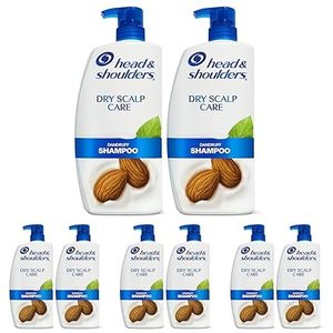 Champú Head and Shoulders, Tratamiento Anticaspa de Uso Diario Sin Parabenos, Cuidado del Cuero Cabelludo Seco con Aceite de Almendras 32.1 fl oz (Paquete de 4) - Product Image 2