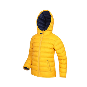 Comfortable Men's Puffer <b>Jackets</b> with Hooded Collar <b>Canvas</b> Fabric Unique High Street Style Personalized Logo - Product Image 2
