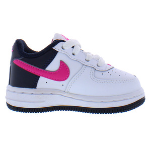 Scarpe Nike Air Force 1 per neonati/bambini Colore: bianco/rosa intenso 100% autentiche - Product Image 3
