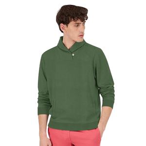 เสื้อวอร์มแฟชั่นสำหรับผู้ชายเสื้อสเวตเชิ้ตผ้าฟลีซหนาสไตล์แนวสตรีทในเมืองเสื้อสเวตเชิ้ตสไตล์ NW สีพื้นเรียบ - Product Image 2