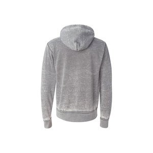 Best Quality Men's Fashion Acid Wash Hoodie New Design Zipper Hoodie Made Pakistan Fleece <b>Fabric</b> Printed Pattern Hooded Collar - Product Image 4