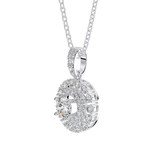 Collar de Plata de Ley 925 de Estilo Vintage para Mujer, Colgante de Piedra de Zirconia Cúbica Chapado en Oro con Colgantes Finos - Product Image 4