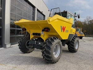 Camion benne de 10 tonnes Wacker Neuson DV100 avec siège de conducteur rotatif et transmission hydrostatique – Équipement de construction - Product Image 4