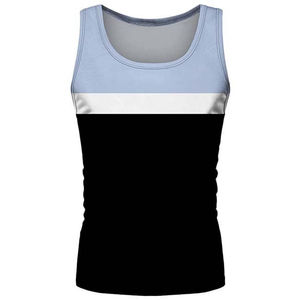 Nuevo estilo de moda Ropa de hombre Camisetas sin mangas Tallas grandes Algodón Transpirable High Street Último diseño Camisetas sin mangas de cuello redondo - Product Image 6