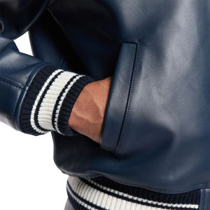 2026 Vestes décontractées de luxe personnalisées de haute qualité pour hommes, style streetwear, coupe-vent d'extérieur, col montant, logo frontal, unisexe, personnalisables OEM - Product Image 5
