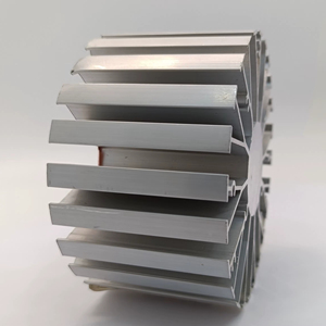 Disipadores de calor anodizados de perfil de aluminio para proyector Led Faro Led Disipador de calor de perfil de aluminio - Product Image 2