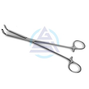 คีมจับเนื้อเยื่อแบบ OEM Finochietto Ligature Thoracic Forceps ขนาด 245 มม. คุณภาพดีที่สุด ผลิตจากสแตนเลส จำหน่ายราคาส่ง - Product Image 1