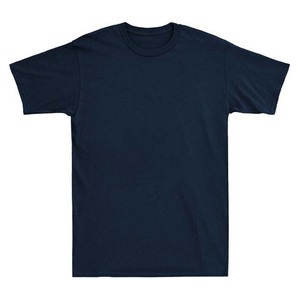 Plain Solid Color Men's Cotton Fiber Eco-Friendly Summer Casual Short Sleeve T-Shirts OEM Custom High Street Style - Product Image 5