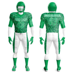 ชุดเครื่องแบบอเมริกันฟุตบอลทีมผู้ใหญ่ชุดเสื้อผ้าสำหรับผู้ใหญ่ลายทแยงสีดำเป็นฟอง - Product Image 3