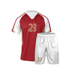 Uniforme de fútbol Jersey y pantalones cortos Conjunto Cuello en V Su propio diseño en venta - Product Image 6