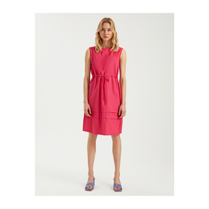 Váy cotton chi tiết cổ tròn kiểu <span class=keywords><strong>B</strong></span>İSİKLET YAKA - Product Image 1