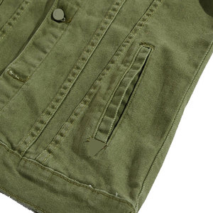 <b>Mens</b> Casual <b>Slim</b> <b>Fit</b> Denim <b>Jacket</b> Lightweight Streetwear Trendy Long Sleeve Fashion Outerwear For Daily Wear - Product Image 6