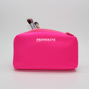 Custom Logo Waterproof Neoprene Makeup <strong>Bag</strong> <strong>Travel</strong> Cosmetic Pouch Large Capacity <strong>Toiletry</strong> Organizer Portable Wash <strong>Bag</strong> <strong>Women</strong> Gift - Product Image 2