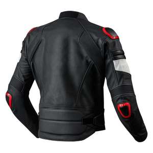 Chaqueta de Motociclismo de Cuero Estampada de Invierno Unisex Personalizada Directa de Fábrica, OEM ODM, Precio Razonable - Product Image 6