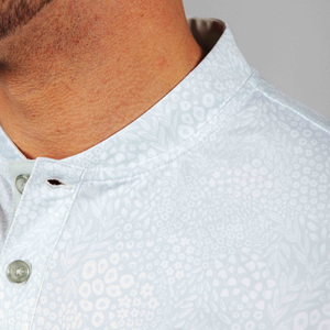 Premium hombres 100% poliéster Golf para Polo patrón sólido diseño de camuflaje fresco camisa de entrenamiento de punto para Fitness - Product Image 2