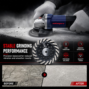 Disco Abrasivo Diamantato Segmentato Turbo <span class=keywords><strong>per</strong></span> <span class=keywords><strong>Smerigliatrice</strong></span> Angolare, <span class=keywords><strong>per</strong></span> Calcestruzzo, 100/115/125/180mm - Product Image 4