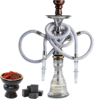 Chicha Moderne Haut de Gamme en Aluminium, Ensemble Élégant avec Design Portable pour la Vente en Gros, Couleurs Personnalisables, Narguile HH 25