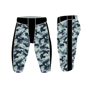 Ensemble d'uniformes de football américain personnalisé à 12 panneaux, respirant, grande taille, maillot de sport, short, impression numérique, vêtements d'équipe, 100% polyester - Product Image 4