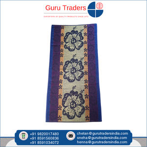 Tamaño personalizado y color posible Lavable a mano y a máquina Polycotton Made Jacquard Designs Surtido de toallas de playa del vendedor indio - Product Image 4