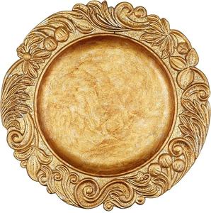 Newest Design Charger Plate Plate Dish Round Metal Sustainable Dinnerware Dishware <b>Safe</b> for Charger Dishes Plate - Product Image 5
