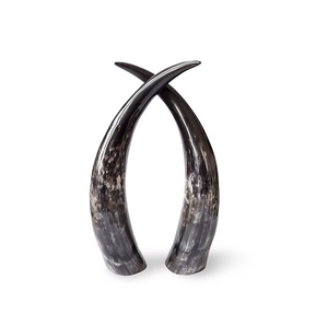 Soporte Decorativo de Cuerno de Búfalo Personalizado, Ecológico y Moderno para Sala de Estar, Adorno de Mesa, el Mejor Regalo - Product Image 2