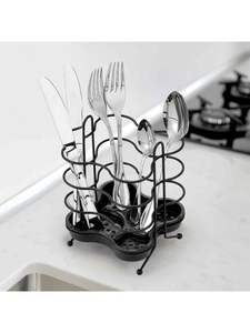 ขาตั้งมีดดีไซน์คลาสสิกที่วางมีด4ส่วนทำจากสเตนเลสสตีลคุณภาพสูงราคาไม่แพงจากโลหะอินเดีย - Product Image 3